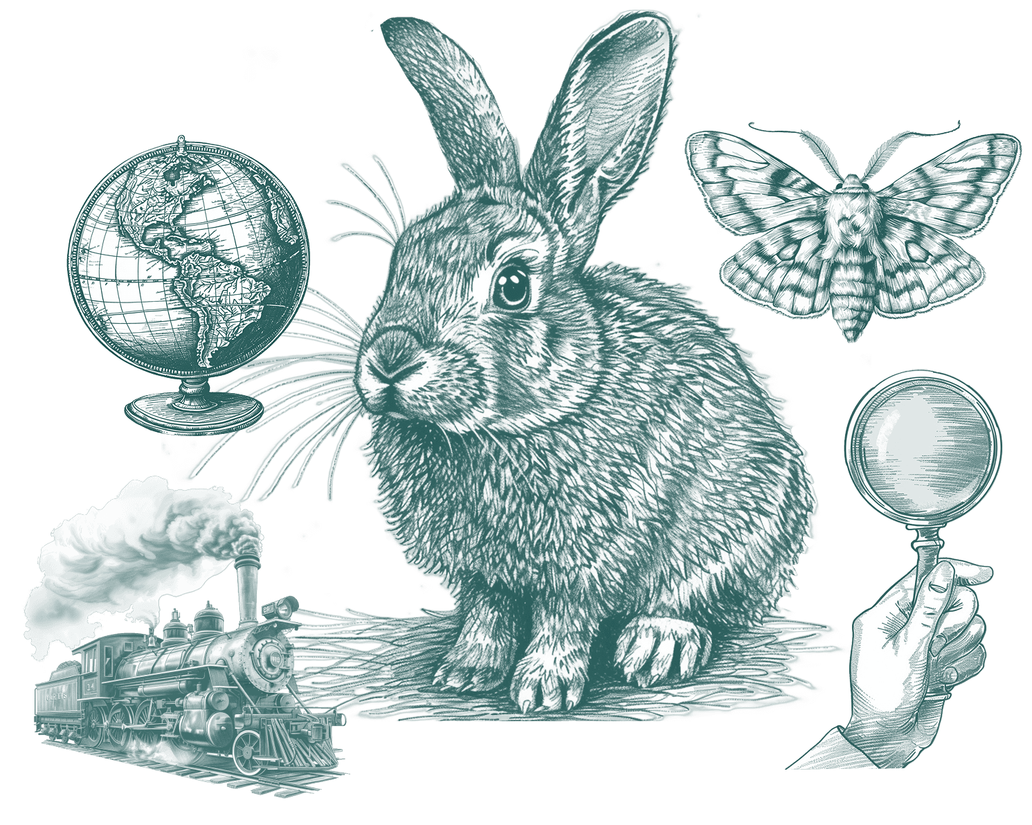Curiosity illustrations